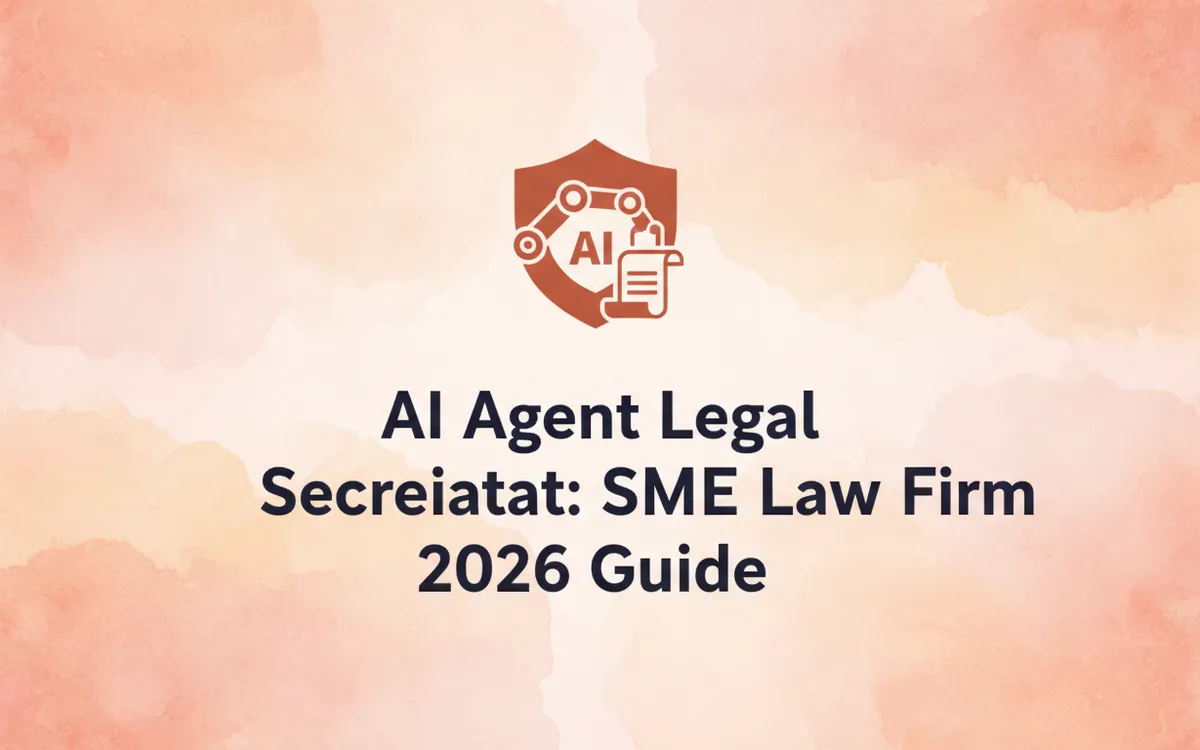 AI Agent Legal Secretariat: SME Law Firm 2026 Guide
