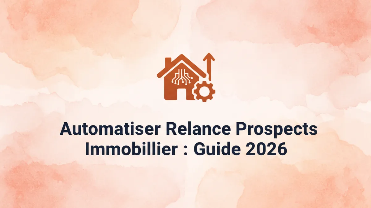 Automatiser Relance Prospects Immobilier : Guide 2026